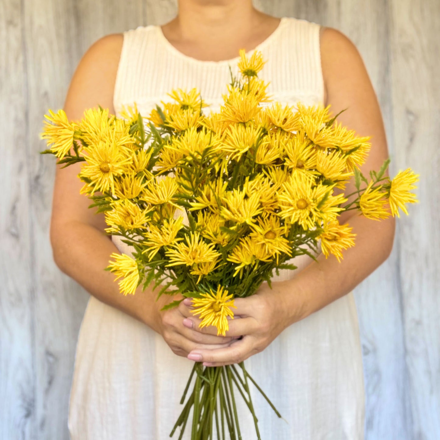 Yellow Artificial Daisies