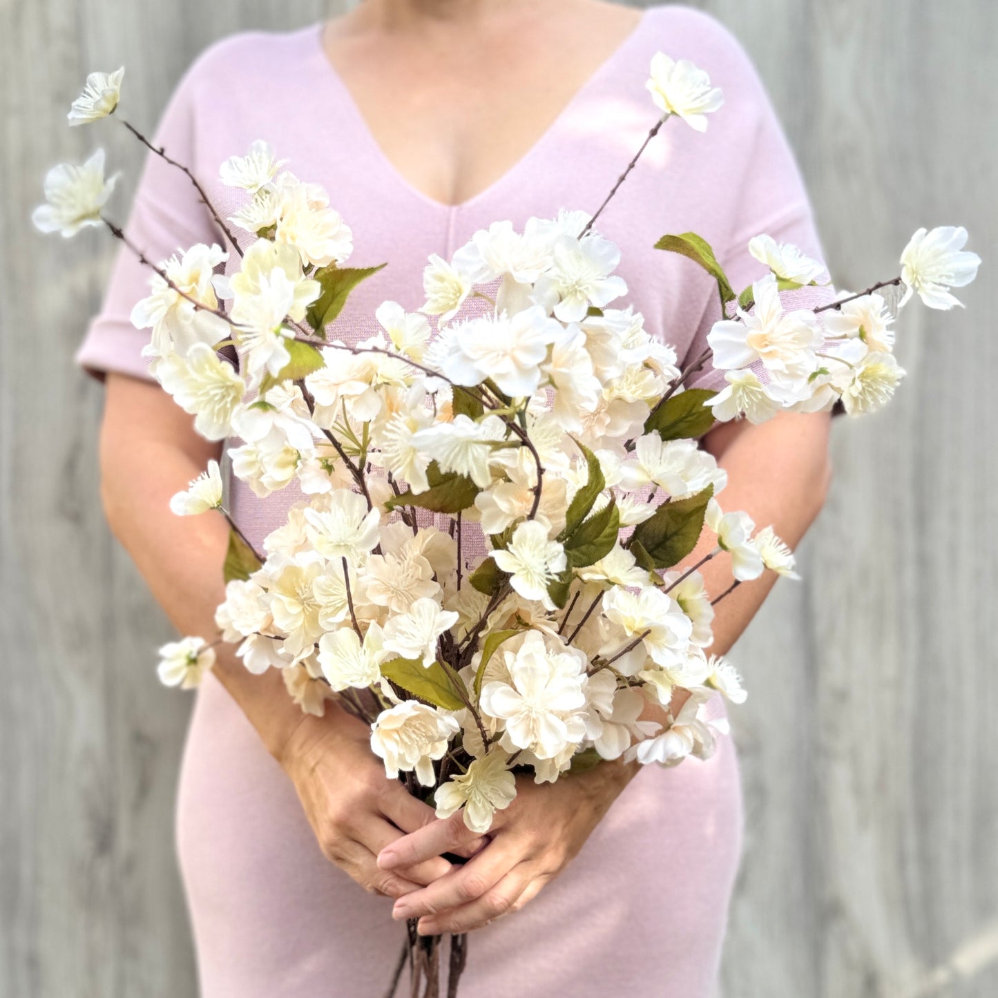 Artificial Cherry Blossom Branch