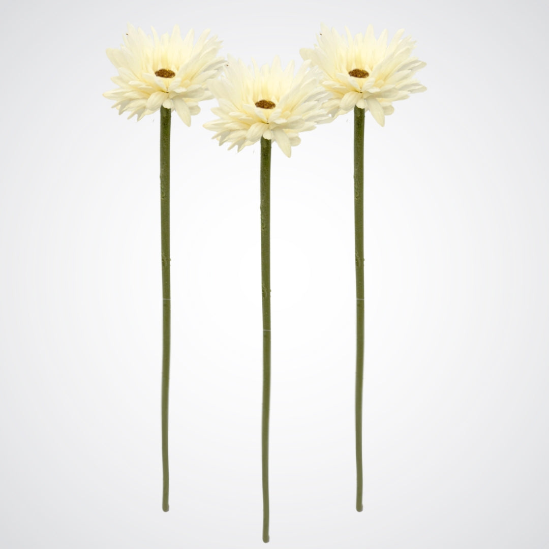 White Artificial Gerbera Daisies