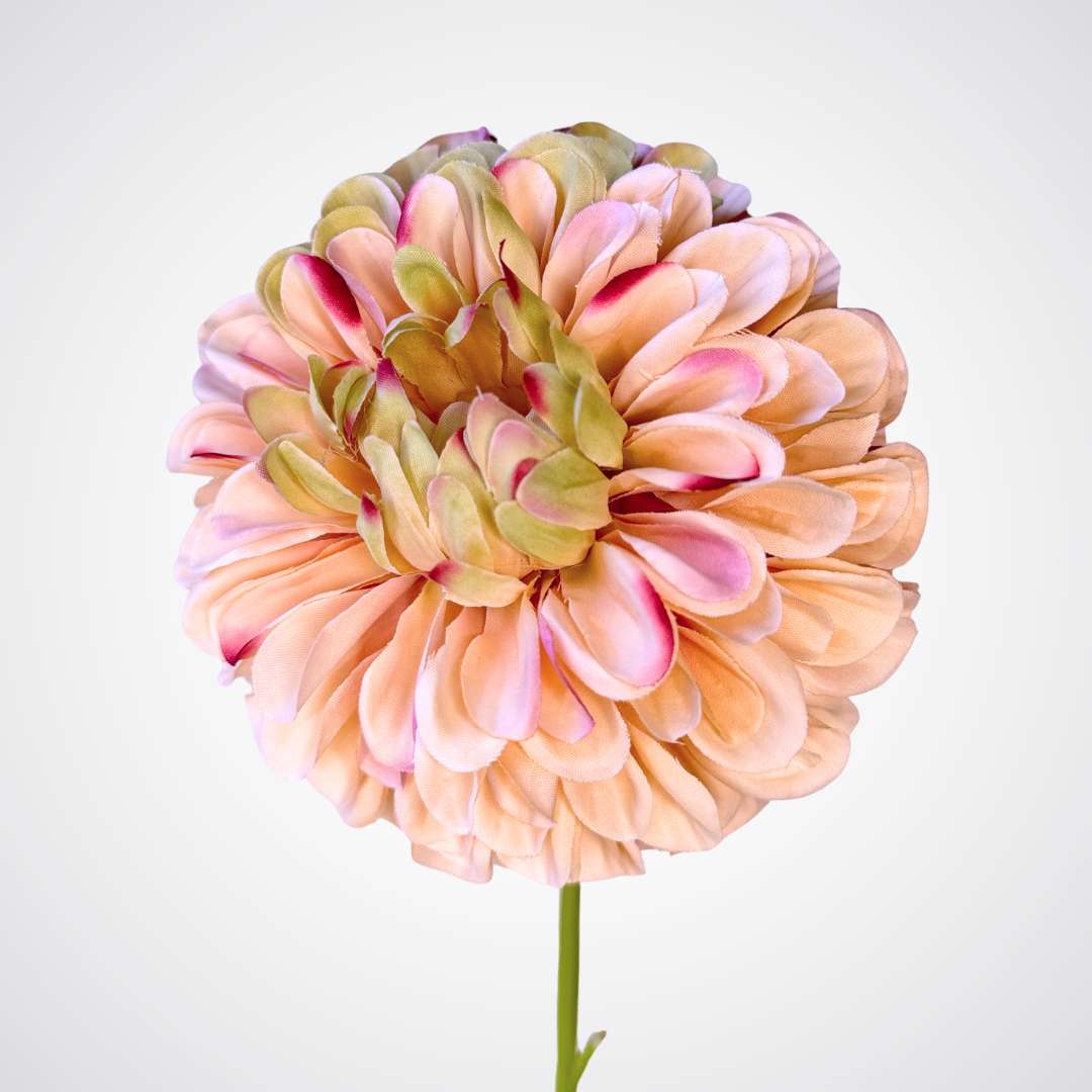 realistic mauve pink artificial dahlia from My Faux Florist Canada