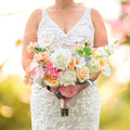 Apricot Sundae | Artificial Wedding Bouquet (large)