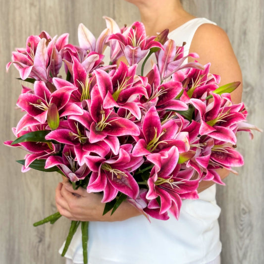 Artificial Oriental Lilies