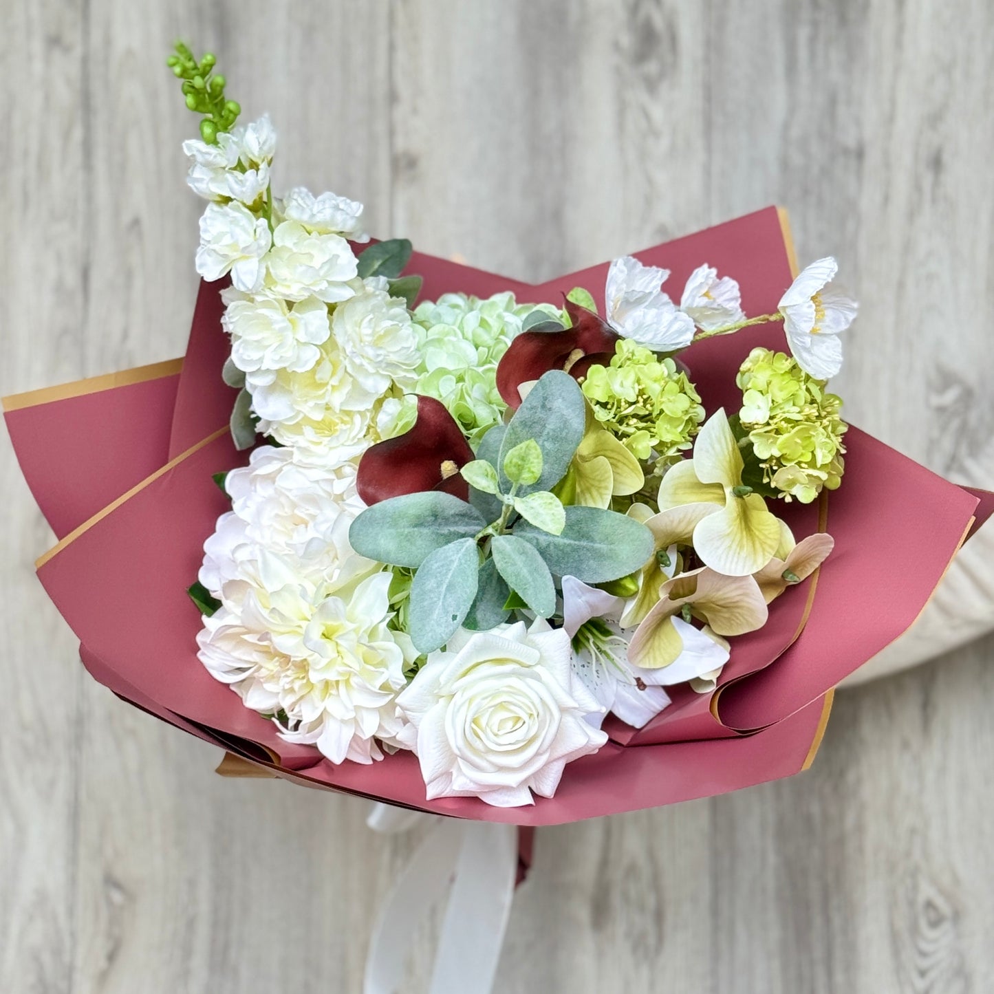 Matcha Latte LG | Artificial Flower Bouquet