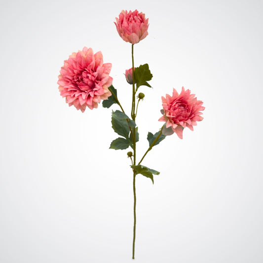 Pink Artificial Dahlias