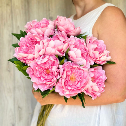 Pink Artificial Peony