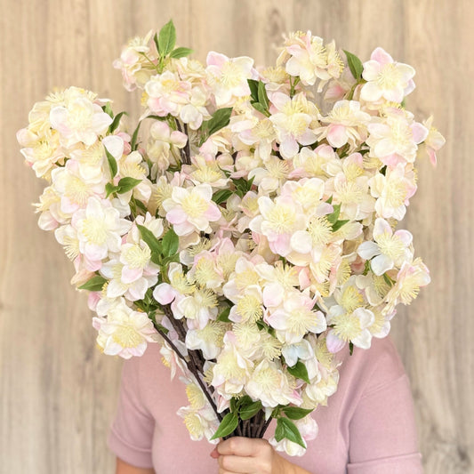 Artificial Apple Blossom Branch