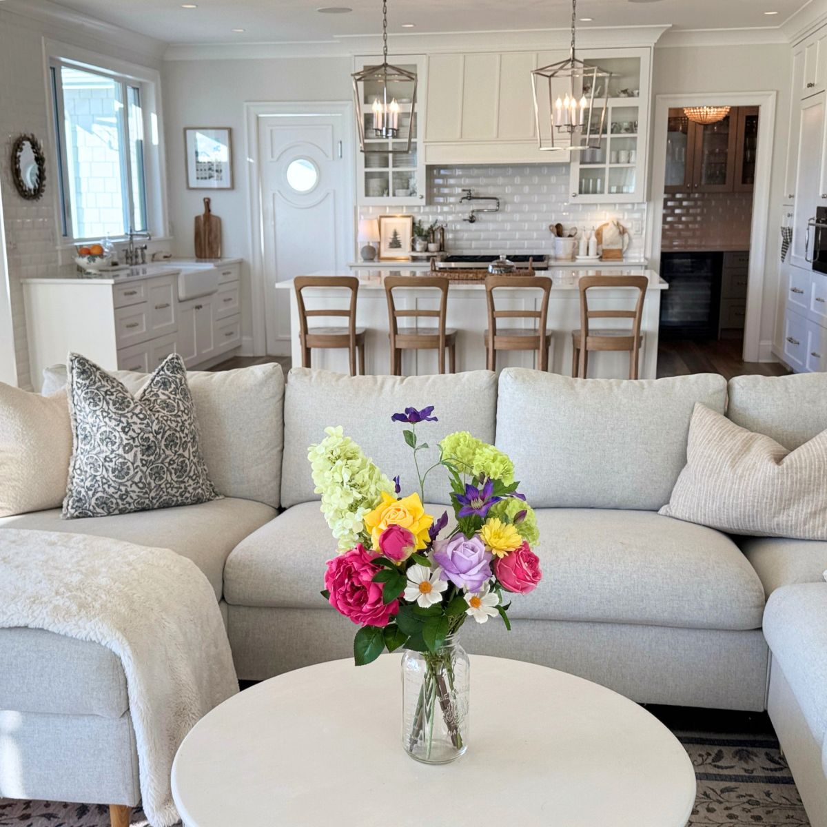 The Regency (Vibrant Tones) Artificial Flower Bouquet