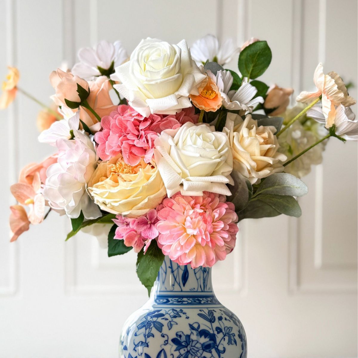 Apricot Sundae | Artificial Flower Bouquet