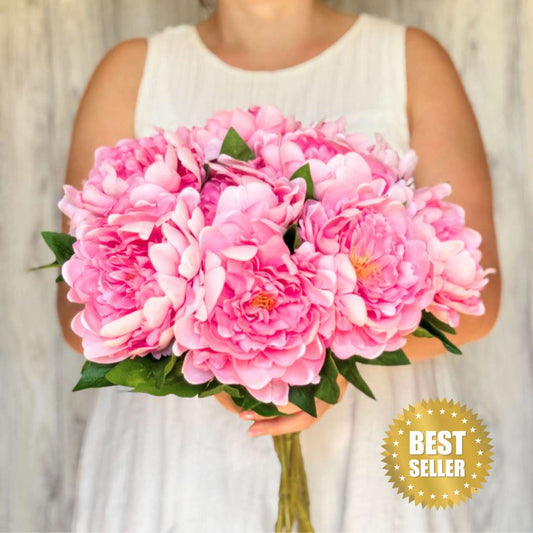 Pink Artificial Peony