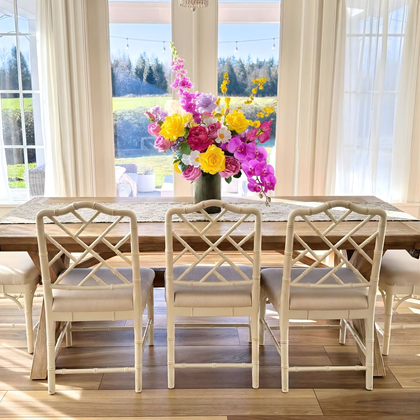 The Victorian in Vibrant | Artificial Flower Bouquet