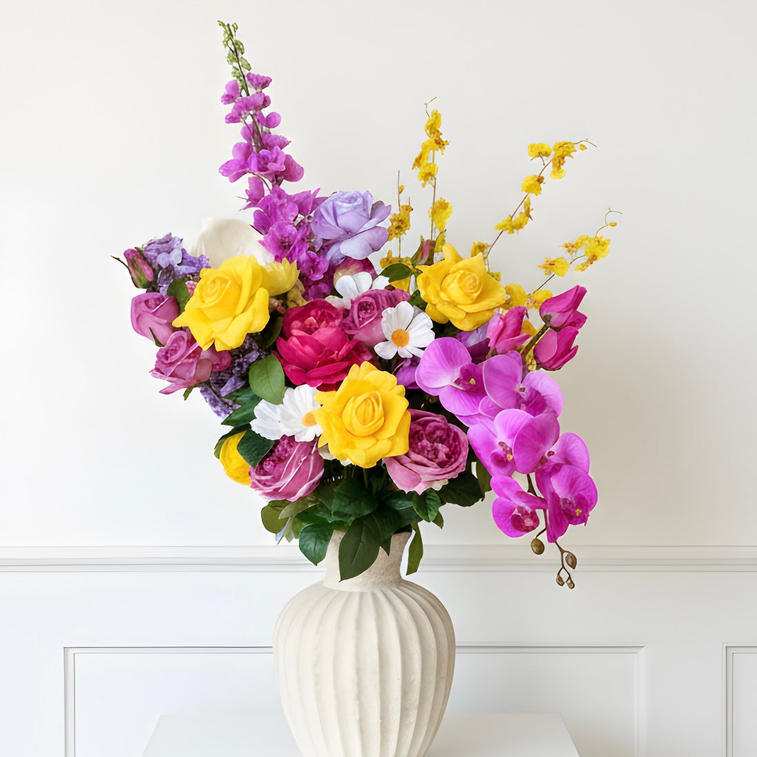 The Victorian in Vibrant | Artificial Flower Bouquet