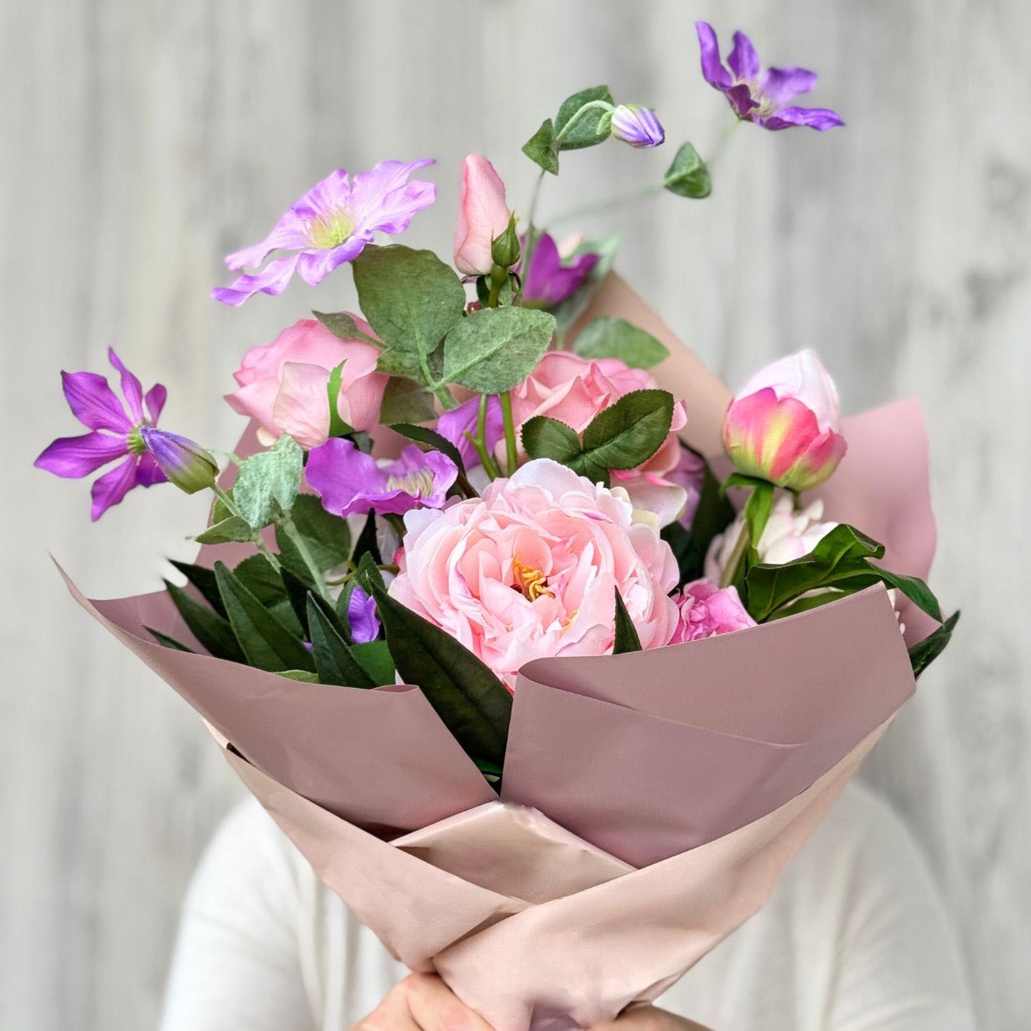 The Regency (Vintage Tones) Artificial Flower Bouquet