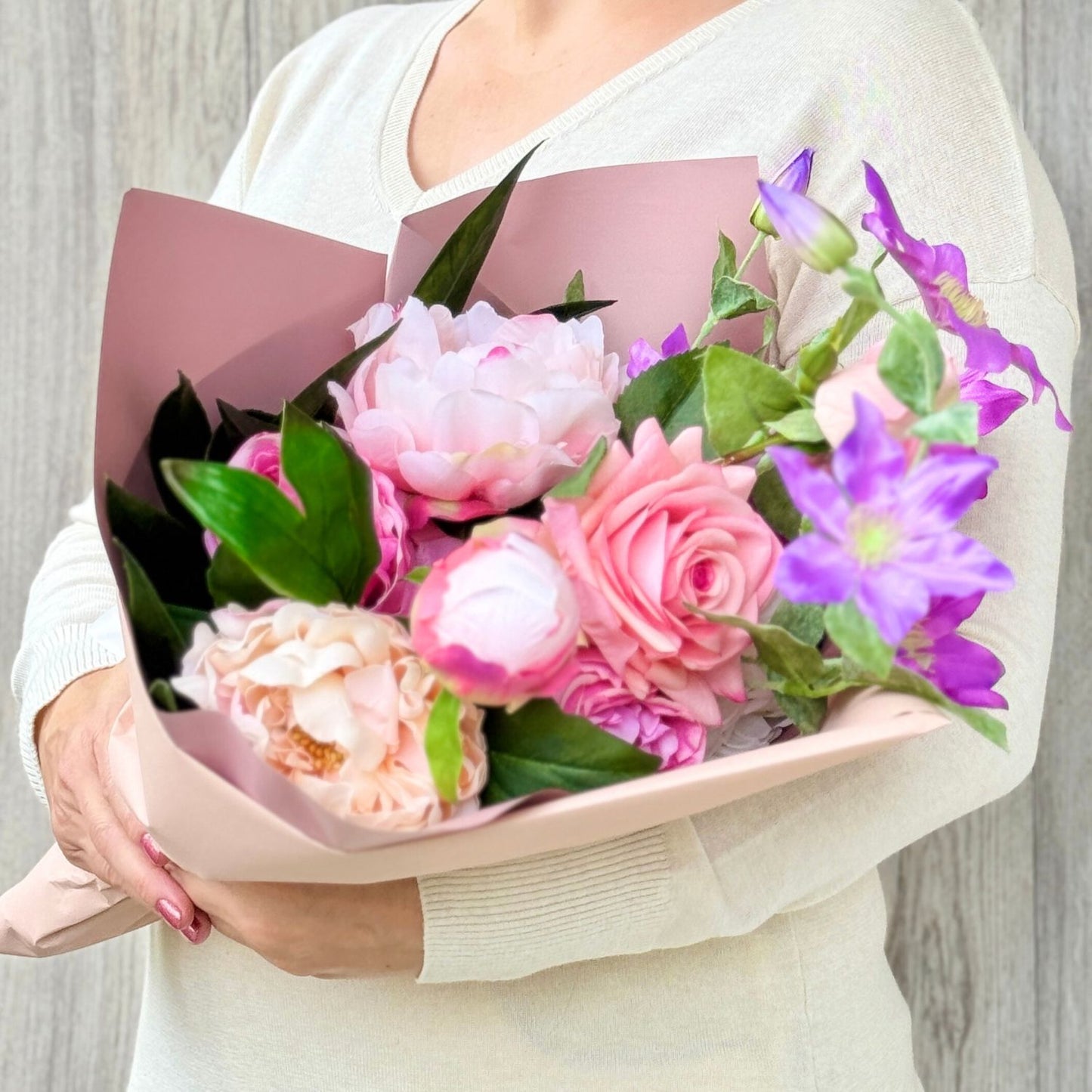 The Regency (Vintage Tones) Artificial Flower Bouquet