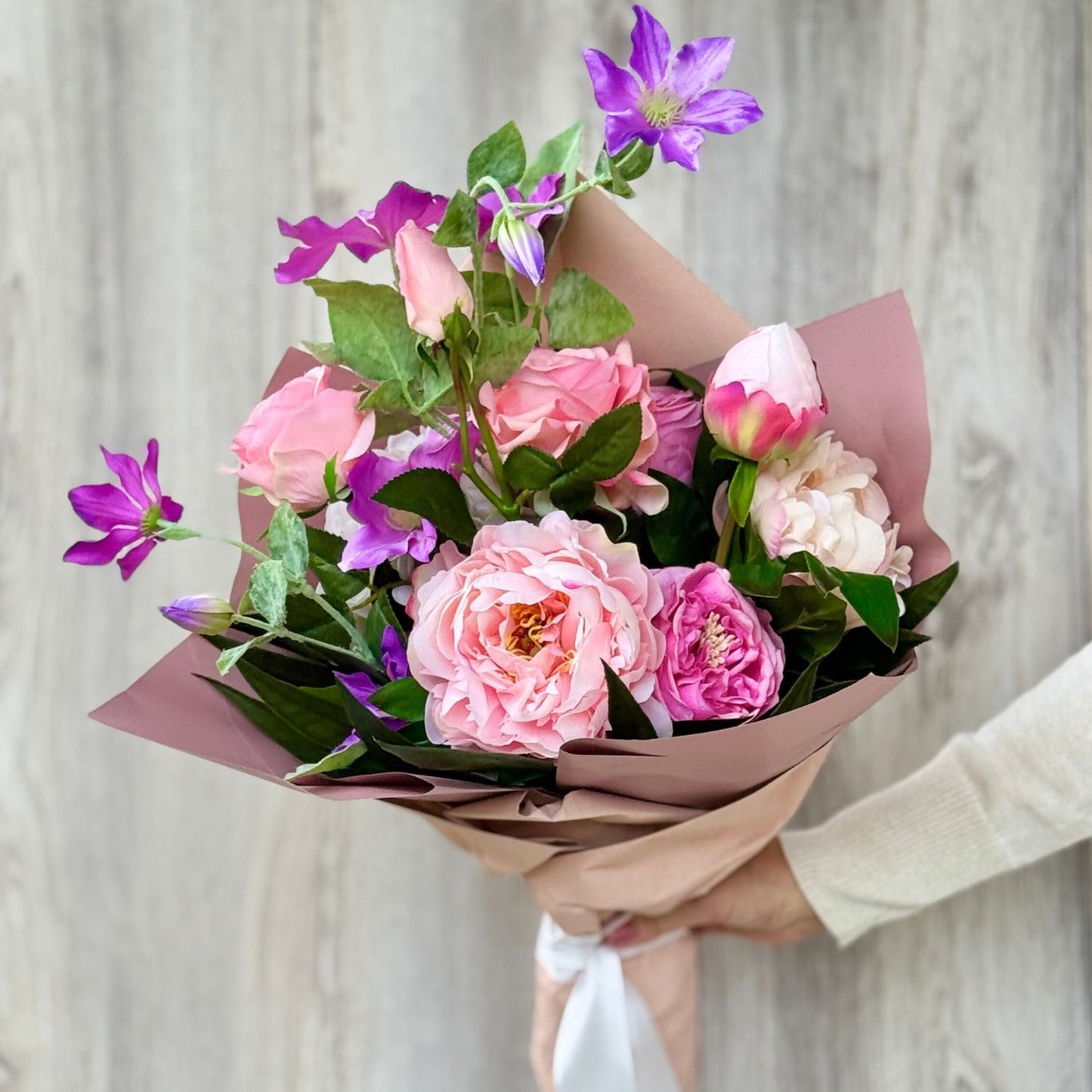 The Regency (Vintage Tones) Artificial Flower Bouquet