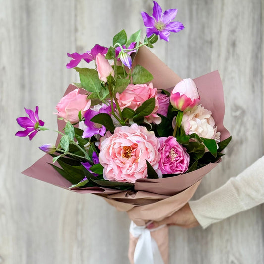 The Regency (Vintage Tones) Artificial Flower Bouquet